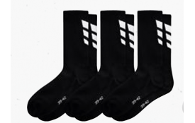 lot de 3 paires de chaussettes noires