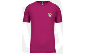 tee shirt sport fushia