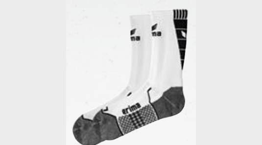 chaussettes d'entrainement blanches