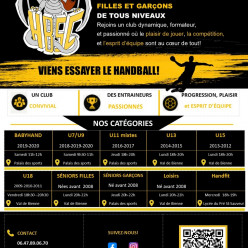 📢 Le Handball Saint-Claude recrute !